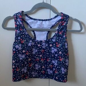 Floral Workout/Yoga Tank Top
